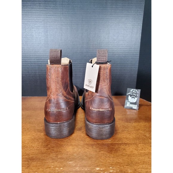 Ariat Mens Midtown Rambler Barn Brown Square Toe 6\